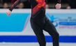 Mihhail Selevko of Estonia competes in the Men's Free Skating during the ISU European Figu...
