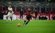 Christopher Nkunku of AC Milan plays during the Serie A match between AC Milan and US Lecc...