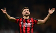 Niclas Fulkrug of AC Milan celebrates after winning during the Serie A match between AC Mi...