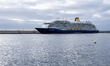 A cruise ship docks in the port of Santa Cruz de Tenerife, on January 15, 2026. 