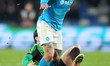 Pasquale Mazzocchi of SSC Napoli plays during the Serie A match between SSC Napoli and US...