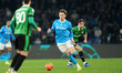 Scott McTominay of SSC Napoli plays during the Serie A match between SSC Napoli and US Sas...