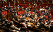 French MP deputies are in the hemicycle during the session of questions to the French gove...