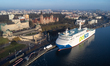 The new Ro-Pax ferry Jantar Unity, operated by Unity Line under the POLSCA Baltic Ferries...