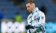 Jamie Allen of Coventry City warms up during the Sky Bet Championship match between Covent...