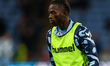 Romain Esse of Coventry City warms up during the Sky Bet Championship match between Covent...