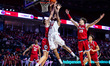 Derrian Ford (22) of the Temple Owls goes up for a layup during an NCAA men's basketball g...