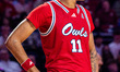 Josiah Parker (11) of the Florida Atlantic Owls is present during an NCAA men's basketball...