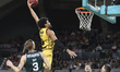 Jakob Dwight Forester, #10 of Aris Thessaloniki Betsson, is in action during the BKT EuroC...