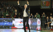 Ainars Bagatskis is the head coach of WKS Slask Wroclaw during the BKT EuroCup match betwe...