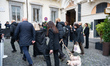 Bruce Hoeksema is seen at Fondazione Valentino Garavani e Giancarlo Giammetti in Rome, Ita...