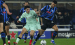 Gianluca Scamacca plays during the UEFA Champions League 2025/26 match between Atalanta BC...