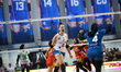 Anastasia Guerra participates in the 2026 Proliga Indonesian Volleyball League match betwe...