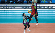 The women's volleyball match between Bandung BJB Tandamata and Jakarta Pertamina Enduro ta...