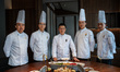 In Chengdu, Sichuan Province, China, on April 12, 2025, Chef Xu Xiaohong poses proudly wit...