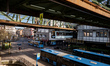 A wagon of the suspended railway Schwebebahn is pictured in Wuppertal, Germany, on January...