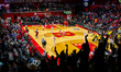A wide shot of the Jersey Mike's Arena, home of the Rutgers Scarlet Knights, during an NCA...