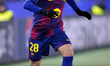 Roony Bardghji right winger of Barcelona and Sweden during the UEFA Champions League 2025/...