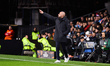 In Vigo, Spain, on January 22, 2026, Claudio Giraldez, Head Coach of Celta Vigo, reacts du...