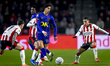 NAC Breda midfielder Mohamed Nassoh plays during the match between PSV Eindhoven and NAC B...