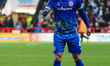 Conor Grant of Accrington Stanley has the ball during the Sky Bet League 2 match between W...