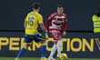Jose Manuel Arnaiz of Granada CF runs with the ball during the La Liga Hypermotion match b...