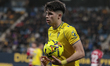Antonito Cordero of Cadiz CF is in action during the La Liga Hypermotion match between Cad...