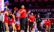 Lauryn Swann of the Rutgers Scarlet Knights is present before an NCAA women's basketball g...