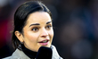 Fresia Cousino Arias of ESPN is present during the match between SC Feyenoord Rotterdam an...
