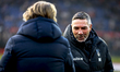 Heracles Almelo assistant trainer Hendrie Kruzen is present during the match between SC Fe...