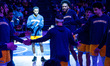 ELI BEARD (7) of the Drexel Dragons is announced as a starter before an NCAA men's basketb...