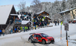 Driver Leo Rossel and co-driver Guillaume Mercoiret of Citroen C3 Rally2 WRC2 face 4th pla...