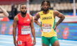 Odaine Mcpherson and Travis Williams compete during the Orlen Cup Lodz 2026 event in Lodz,...