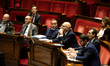 Sebastien Lecornu, the French Prime Minister, is seen during the debates on the two motion...