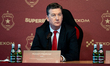 Robert Faulkner, Wrexham AFC Chief Business and Communications Officer, is seen during the...