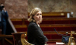 Yael Braun-Pivet, president of the French National Assembly, is seen during a session of q...