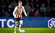PSV Eindhoven midfielder Jerdy Schouten plays during the match between PSV Eindhoven and F...