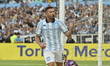 Adrian Martinez celebrates their goal during a match on Matchday 2 of the Torneo Apertura...