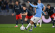 Pedro of S.S. Lazio scores a penalty goal to make it 1-0 during the 23rd matchday of the S...