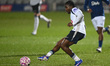 Luca Williams Barnett of Tottenham Hotspur passes the ball during the Premier League 2 mat...