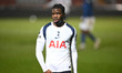 Luca Williams Barnett of Tottenham Hotspur plays during the Premier League 2 match between...