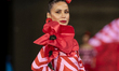 A model walks the runway during the Ana Moron fashion show on Day 2 of SIMOF 2026 - Flamen...