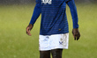 Francis Gomez of Everton U21 looks on during the Premier League 2 match between Tottenham...