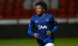Malik Olayiwola of Everton U21 plays during the Premier League 2 match between Tottenham H...