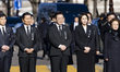 South Korean President Lee Jae Myung and First Lady Kim Hye-kyung offer their condolences...