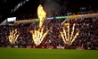 The atmosphere in the stadium during the match between PSV Eindhoven and SC Feyenoord Rott...