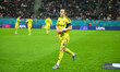 Caglar Soyuncu of Fenerbahce reacts during the UEFA Europa League game between FCSB and Fe...