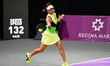 Yuan Yue plays during round 1 of the Transylvania Open 2026, a WTA250 Tournament, at BT Ar...