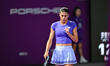 Sorana Cirstea plays during round 1 of the Transylvania Open 2026, a WTA250 Tournament, at...