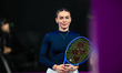 Ana Bogdan plays during round 1 of the Transylvania Open 2026, a WTA250 Tournament, at BT...